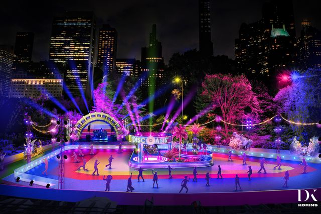 A rendering of The DiscOasis at Wollman Rink